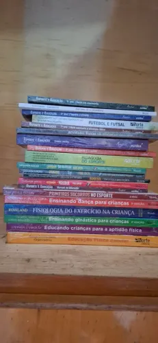 Livros de Educação Física - Diversos temas e autores.