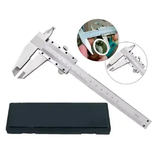 Paquímetro Manual Universal Analógico Aço Inox 0.05 X 150mm com Estojo z971