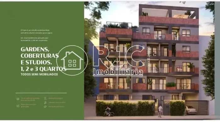 Imóvel para venda com 82 metros quadrados com 3 quartos em Tijuca - Rio de Janeiro - RJ