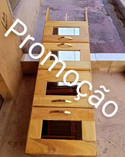 Armário de parede madeira maciça - novo