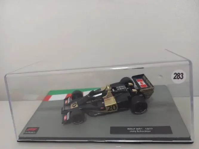Miniatura Formula 1 Wolf WR1/Jody Scheckter 1977