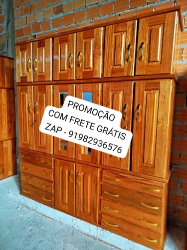 GUARDA ROUPA - PROMOÇÃO - CASAL 6 PORTAS - FRETE GRÁTIS!
