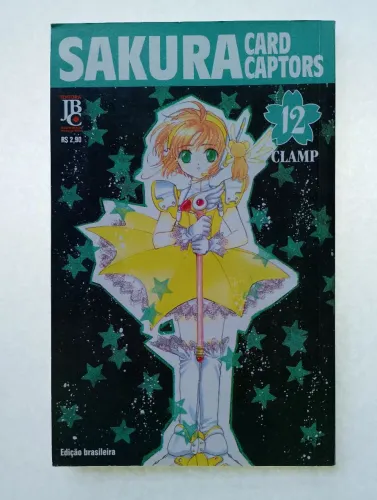 Mangá Sakura Card Captors, Vol. 12 - Edição Brasileira de 1997