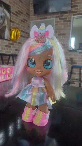 Boneca articulada Kindi Kids Marsha Mello, Dress up magic unicorn 