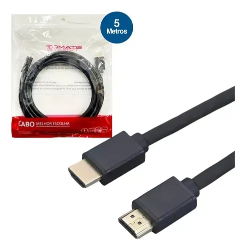 Cabo HDMI para UltraHd 4K 5M 2.0 Tomate MHd-4025 Loja Coimbra Computadores