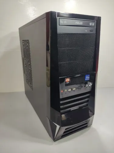Gabinete Antigo Retro Pc Computador Cpu Casemall Game Epn Preto (Usado)