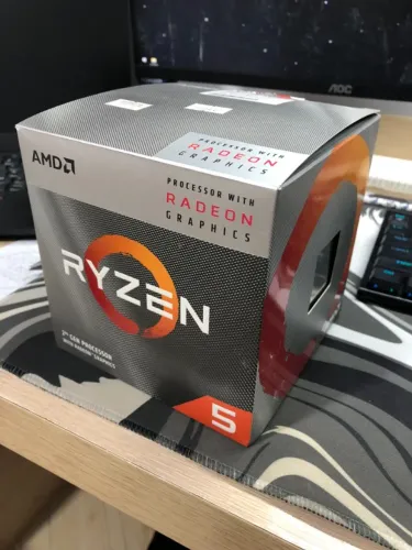 Processador AMD Ryzen 5 3400G, 4.2GHz - AM4