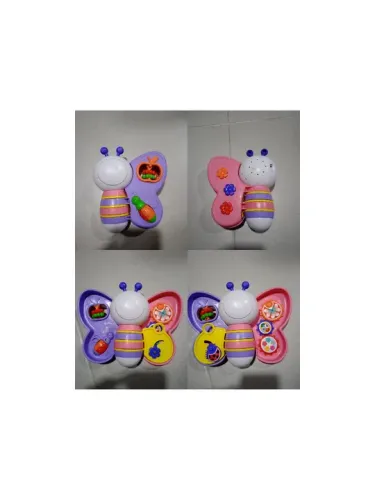 Brinquedo Interativo Borboleta Musical para Bebês