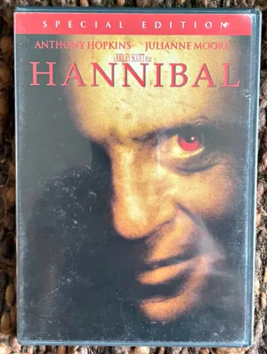 HANNIBAL DVD ESPECIAL EDITION IMPORTADO ANTHONY HOPKINS DUPLO + DOCUMENTÁRIO