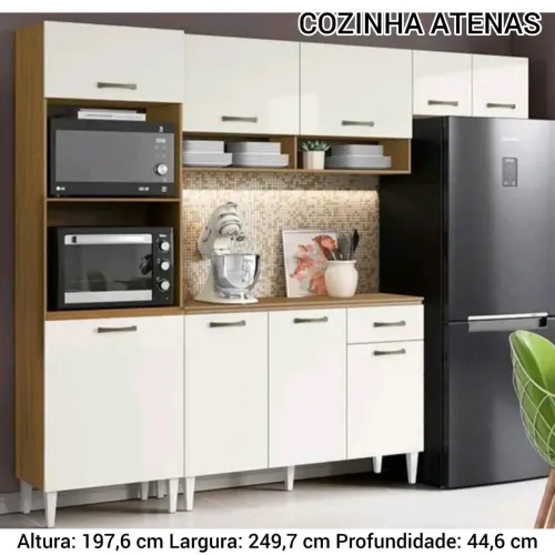 Cozinha Completa 2,5m Largura Novo na Caixa