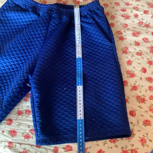Short Azul Matelassê Unissex