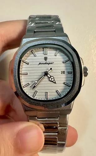 Relógio Masculino Poedagar Silver White (Novo)