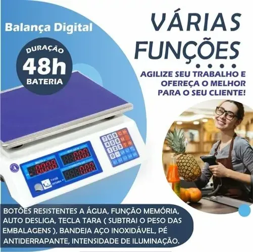Balança Digital para Comércio