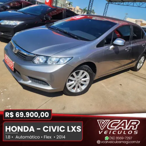 Honda Civic Sedan LXS 1.8/1.8 Flex 16V Aut. 4P 2014