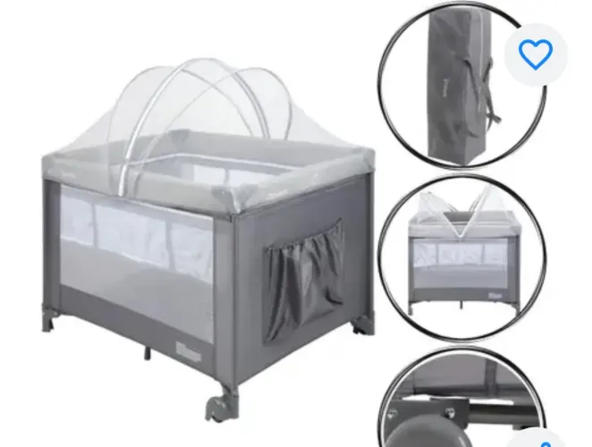 Berço portátil. Usado somente uma vez ! Em perfeito estado! Novinho 