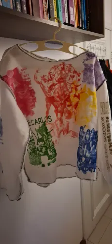Camiseta casaco moletom estampada exclusiva nacional