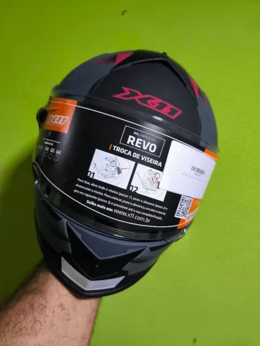 CAPACETE X11 REVO VISION N° 60