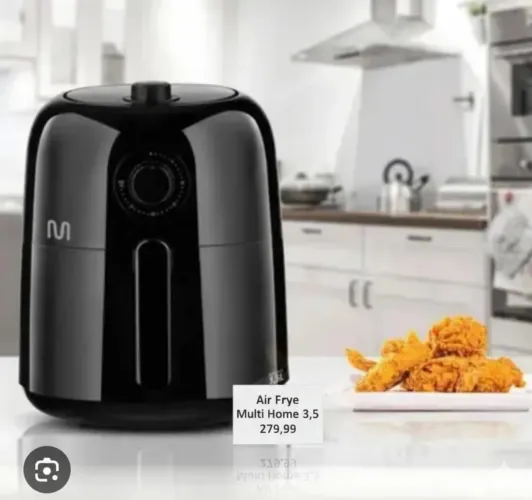Fritadeira Elétrica sem óleo Air Fryer 3,5L
