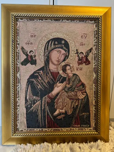 Tapeçaria italiana Nossa Senhora do Perpétuo Socorro