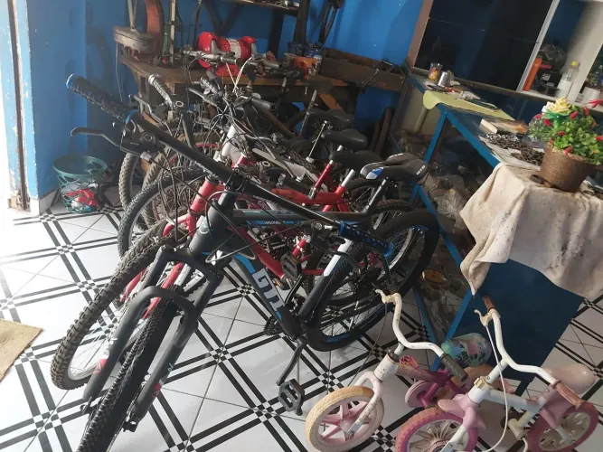 Vendo uma loja de bicicleta completa 
