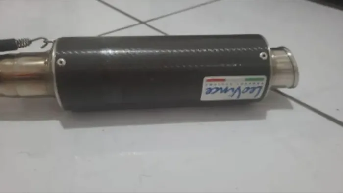 Escapamento  leo vince original com link pipe  para kawasaki ninja  zx6r 