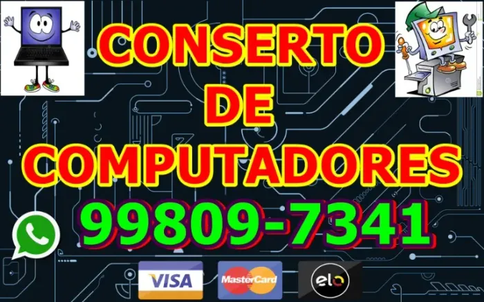 FORMATAÇÃO DE NOTEBOOK E COMPUTADOR COM GARANTIA