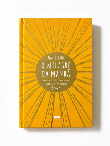 O Milagre da Manhã Livro + Diário | Capa Dura | Desenvolvimento Pessoal | Usado 
