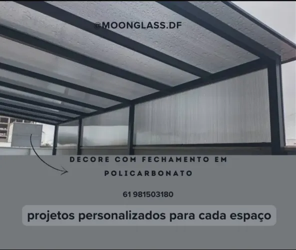 Fechamentos em policarbonato
