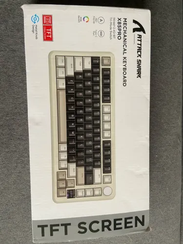 TECLADO GAMER ATTACK SHARK R$ 300,00