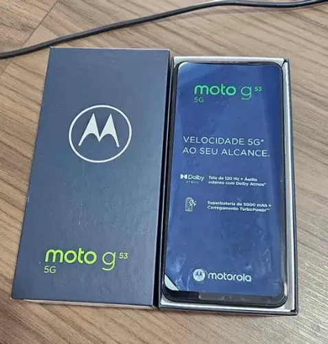 Moto G53 5GB NOVO 128gb Com NF