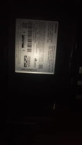 Tv 55 polegadas Samsung com defeito no display