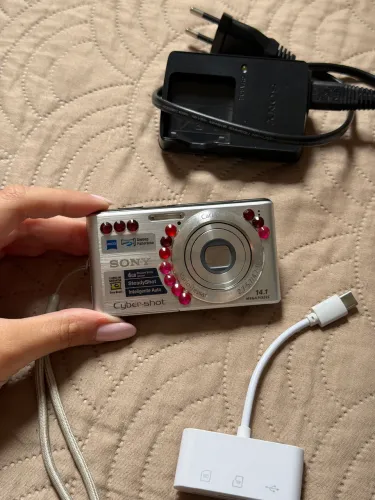 VENDO câmera sony cyber-shot 14.1mp prata