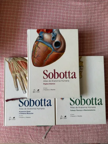 Box Atlas de Anatomia de Sobotta - 23ª Edição