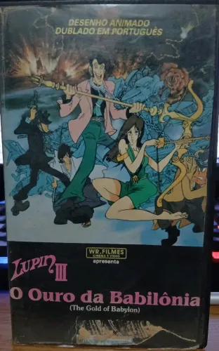 Vhs Anime Lupin 3 - O ouro da Babilônia (dublado)