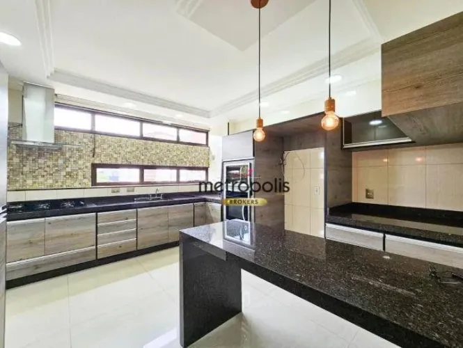 Apartamento com 3 dormitórios à venda, 158 m² por R$ 870.000,00 - Vila Santa Teresa - Sant