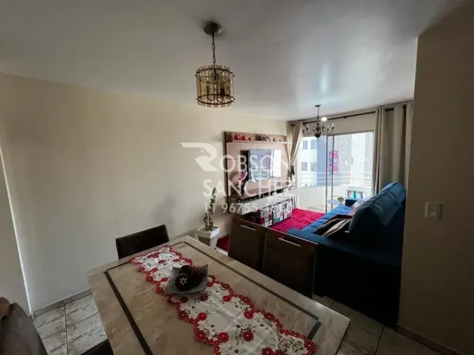 Apartamento para venda no Jardim Marajoara com 2 quartos, 2 banheiros, 1 vaga, 69m², armár