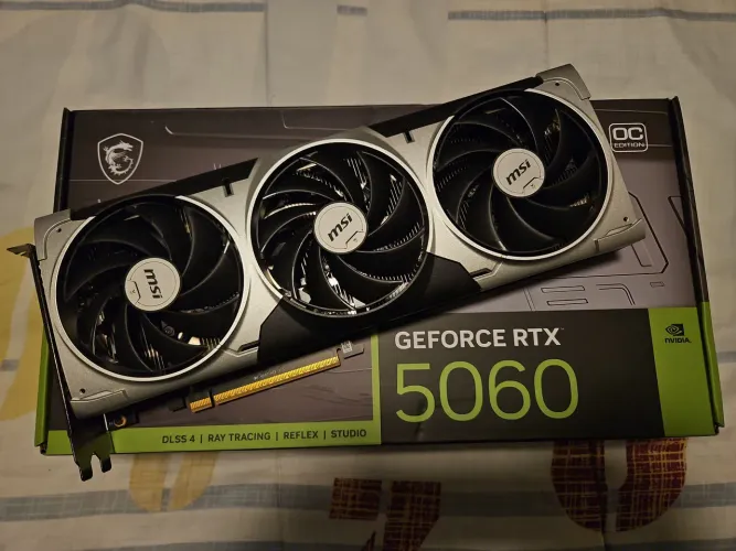 RTX 5060 MSI 3X - NOVA