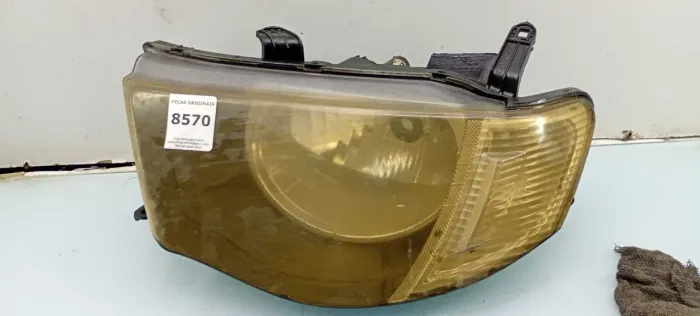 *COM DETALHES Farol ESQUERDO MITSUBISHI L200 TRITON 2008/2016