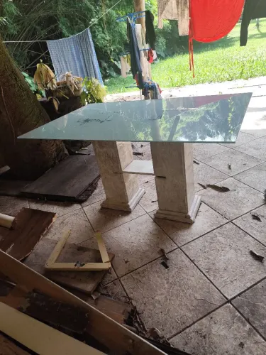 Mesa de vidro