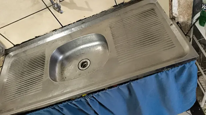 Pia de inox