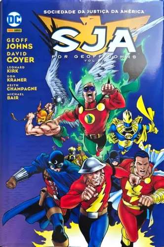 SJA Sociedade Da Justiça Da América Por Geoff Johns Omnibus Volume 2