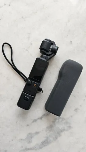 DJI Osmo Pocket 3 + Lente/Filtro Grande Angular