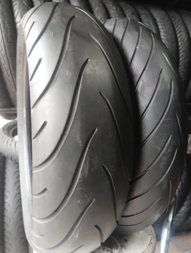 Pneu de moto 180/55-17 e 120/70-17 