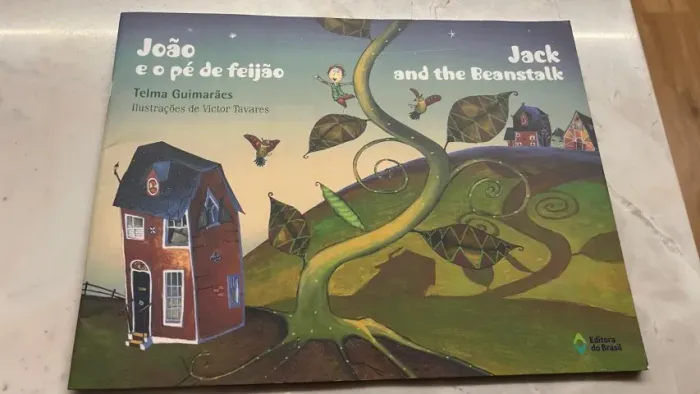 João e o pé de feijão: Jack and the beanstalk (Telma Guimarães)