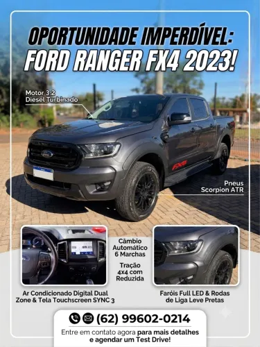 Ford Ranger FX4 3.2 20V 4X4 CD Diesel Aut. 2023