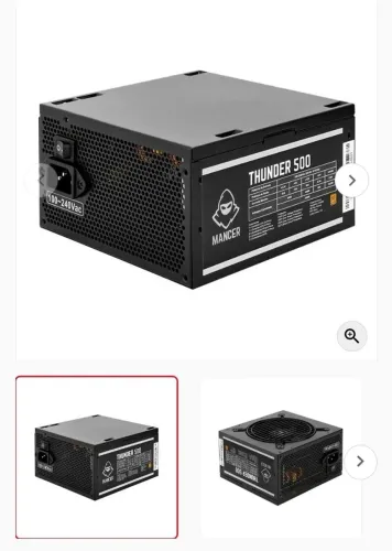 Fonte 500W Bronze 80 Plus