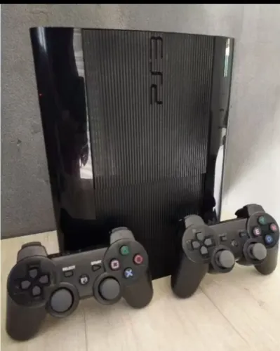 Ps3 desbloqueado 2 controles sem fio