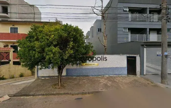 Terreno à venda, 367 m² por R$ 570.000,00 - Parque Oratório - Santo André/SP