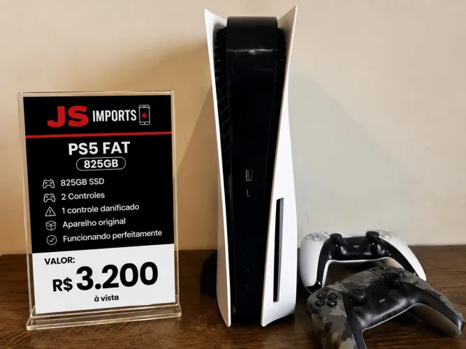 ? PS5 FAT 825GB + 2 Controles