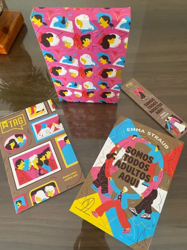 Livro Somos todos adultos aqui 